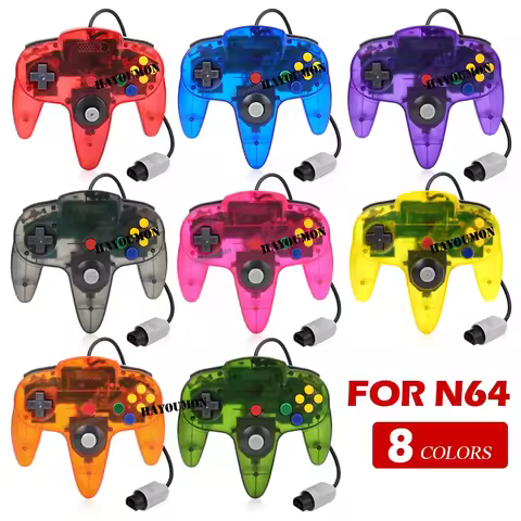 NEW Wired Gamepad for N64 Console Controller for N64 Classic Joystick for Retro Game Console Control