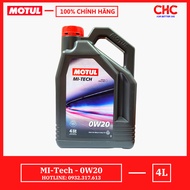 Dầu nhớt xe hơi Motul Mitech 0W20 phù hợp các dòng xe hiệu suất cao Porscher Subaru Honda Civic Toyo