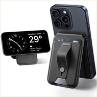 กระเป๋าเงิน MagSafe สำหรับ iPhone 16/15/14/13กระเป๋าเงิน MagSafe 5กระเป๋าเก็บบัตรยึดนิ้วมือได้ดีที่ส