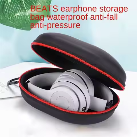 Wireless Headphones Box Portable EVA Hard Case Eearphone Protective Case Storage Bag Headphone Acces