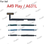 For itel A49 Play / A631L Power on off Volume Side Button Keys Flex Cable Replacement Parts