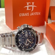 Dijual Jam Tangan Mewah, Original dan Seri Collection Evan Jayden, EJ 9841 MC Silver Rantai