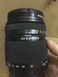 Sony A-mount Sal 18-250mm 單反鏡頭95%new 有盒