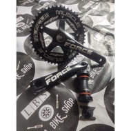 CRANK SET OTA FORCE MUSCLE HOLLOWTECH 2 FIXIE FIX GEAR 48T BLACK