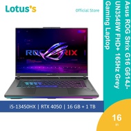 Asus ROG Strix G16 G614J-UN3548W FHD+ 165Hz Grey Gaming Laptop (i5-13450HX16GB1TBNV 6GB16"W11)