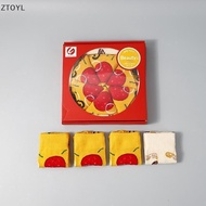 Ztoyl 1/3/4/5 Pairs Of Sushi Pizza Burger Sos Gift Box Women's Autumn Winter Warm Sos Gift Box Birth