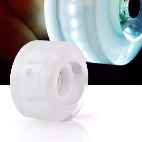 4pcs Luminous Light Up Roller Skate Wheels Bearings Roller Recreational Hockey Skating Accessories L