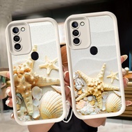 Soft Casing for Samsung A11 M11 A30 A21S A20 M30S A30s A7 A50 M21 A10S A10 A50s A20S White Q34 Beach