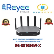 RUIJIE REYEE RG-EG105GW-X WI-FI 6 AX3000 HIGH-PERFORMANCE ALL-IN-ONE WIRELESS ROUTER