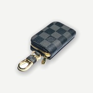 GANTUNGAN LV STNK WALLET KEYCHAIN GENUINE LEATHER