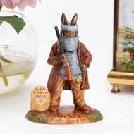 Royal Doulton Bunnykins Ned Kelly 義賊兔2006限量陶瓷公仔雕像