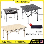 Foldable Camping Table Portable Folding Meja Outdoor garden Picnic Table Egg Roll Table Aluminum mak