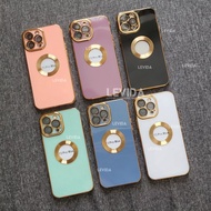 Case iphone Case Lens pro Chrome Circle Case for iphone 11 iphone 11 Pro iphone 11 Pro Max iphone 12