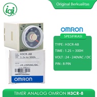 TIMER H3CR-A8 / TIMER H3CR 220VAC MULTIFUNCTION