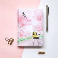 Sakura Colorful Handmade Sketchbook Creative AR Drawing Journal Notebook for Girls Korean Style Beau