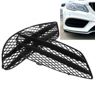 Front Bumper Fog Light Grille Pair  Black Replacement Fit for EClass Coupe W207 A207 C207 Line 2013-
