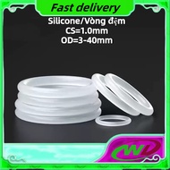 [SSG] White O-Ring CS1.0mm * OD3-40mm
