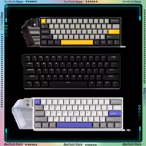 AULA WIN60 HE/WIN60 HE MAX Custom Game Keyboard 60% Hot-Swap Wired Magnetic Axis Keyboard with Hall 