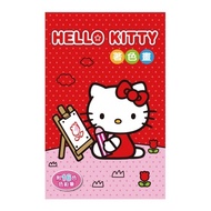 Hello Kitty著色畫(附16色鉛筆)