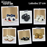 ชุดตุ๊กตา Labubu macaron 17cm | รองเท้า