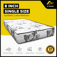 [Free Delivery]SV Home Tilam Single Mattress 8 Inch - Synthetic Latex Mattress(Single/Super Single) 