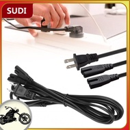 Sudi Power Cord Y Splitter  1.8m / 5.9ft 18AWG Fully Molded Pure Copper Conductor Dual IEC320 C7 to 