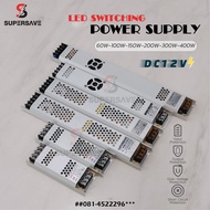 หม้อแปลงอาแดฟเตอร์แปลงไฟpower supplyบางDC12Vหม้อแปลงไฟฟ้า 60W 100W 150W 200W 300W 400WAC185-240V Dri