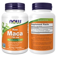 Now Foods Raw Maca 750 mg Veg Capsules, 90 Veg Capsules