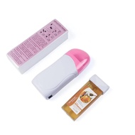 ForeverLily 3 In 1 Depilatory Hair Removal Wax Machine Cartridge Heater Waxing Paper SetWet Wax Stri