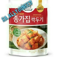 Kaktugi Kimchi jongga Kimchi Lobak korea Potong 500gr
