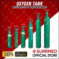 SURRMED Medical Oxygen Tank with Content (5, 10, 15, 20 lbs.)