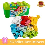 LEGO DUPLO Classic Brick Box 10913 First Set with Storage Box, 18 Months and up (65 Pieces)