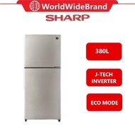 [SAVE 4.0]  SHARP SJ3822MSS 380L INVERTER 2 DOORS FRIDGE/REFRIGERATOR