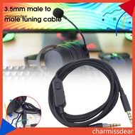 CHA Audio AUX Cable High Fidelity Anti-interference Replaceable Headphone Upgrade Audio Cable for HyperX Cloud Mix Cloud Alpha