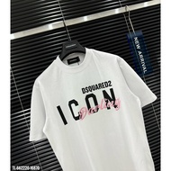 Áo Thun In DSQ2 Thêu Chữ Darling Siêu Đẹp - Áo Phông Nam Nữ DSQUARED2 Chất Cotton Thoáng Mát 662220