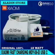 Xiaomi 8 8 Pro 8A 8A Pro 9 9s Charger ORIGINAL 100% Fast Charging USB C 18W