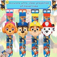 AFMY Paw Patrol Watch Cartoon 3D Projection Watch Chase Rubble Marshall Skye Anime Digital Wristband