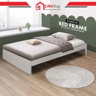 ⚡️LIKE BUG⚡️Wooden Single Bed Frame with Headboard / Katil Single Kayu / Pull Out Bed / 2 drawer / s