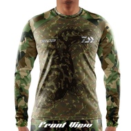 Autumn long sleeved top with up to 100 million watts of fishing clothes, men's long sleeved camoufla