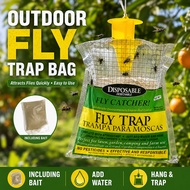 OUTDOOR FLY TRAP BAGPerangkap Lalat Fly Trap Fly Trap Bag Fly Catcher Outdoor Fly Trap果蠅誘捕器Hanging F