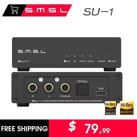 New Product SMSL SU-1 MQA MQA-CD Digital Audio Decoder AK4493S XU316 768kHz/32Bit DSD512 SU1 Hi-Res 