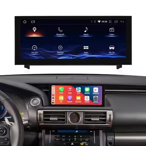 Factory 10.25 Android 13 Car Auto Carplay Navigation Screen Dvd Player For Lexus Is 200 250 300 350 