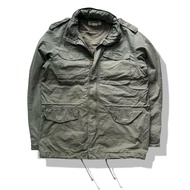 H&M M-65 Military Hooded Jacket Chest Size 46