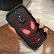 Casing HP OPPO F11 OPPO A9 2019 OPPO A9x Case Cute Cartoon Pattern Cute Spider Man Casing HP Protective Silicone Case New Case Two People Softcase
