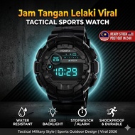 [READY STOCK] Men Digital Sports Watch Waterproof Tactical Military Watch G Style Men's Casual Elect