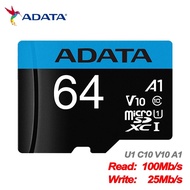 [HOT TALQQQWWEGE 583]ADATA การ์ดความจำ32GB 16GB 64GB 256GB แฟลชการ์ดคลาส10 128 GB U1ไมโครการ์ด SD 32G 64G การ์ด GB TF 128สำหรับสมาร์ทโฟน