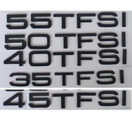 Gloss Black 35TFSI 40TFSI 45TFSI 50TFSI 55TFSI TFSI Emblems Badges Symbols for Audi A3 A4 A5 A6 A7 A