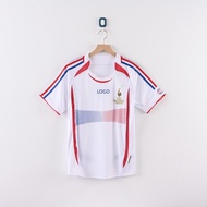AAA+（Retro Edition）2006 France Away Shirt Football Jersey S-2XL**&*