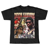 25 Summer Jersey T-shirt DK Metcalf American Football Retro Cotton Trend High Quality Football Short