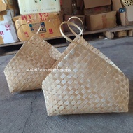 Natural KETUPAT BAG / hamper bag / Eid parcel / online packaging / Eid basket